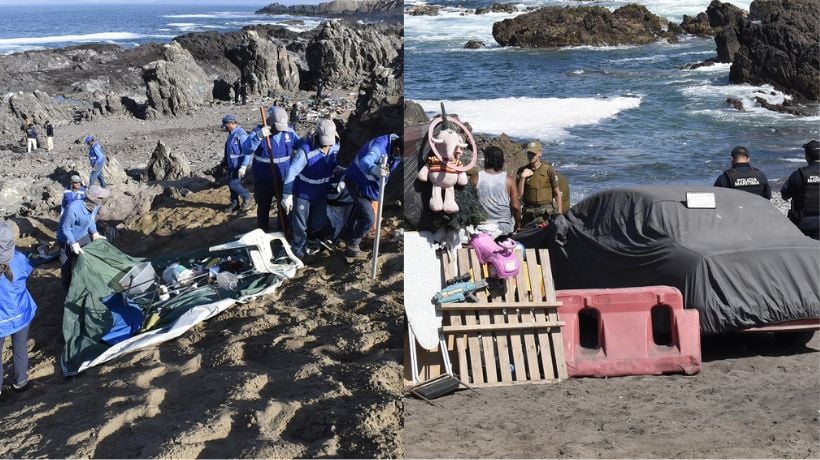  Desalojo y limpieza en borde costero al Norte de Antofagasta: retiran 56 toneladas de basura y desalojan 10 viviendas precarias