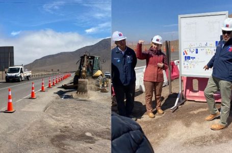 Instalarán barreras pórtico en la Ruta 26 para prevenir accidentes viales en Antofagasta