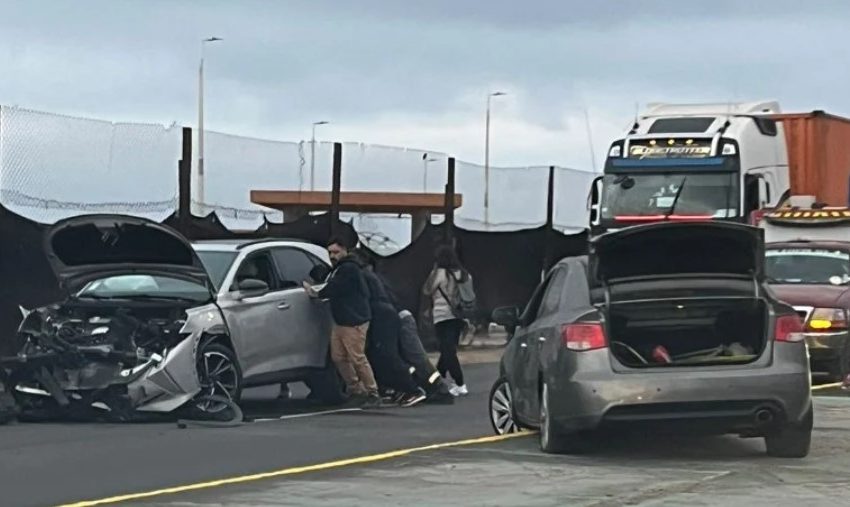  Nuevo accidente de tránsito sacude la costanera de Antofagasta