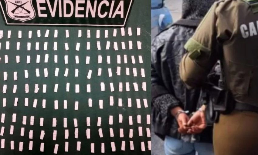  Carabineros desarticula red de microtráfico en el Mercado Central de Antofagasta: Mujer capturada con drogas y dinero en efectivo