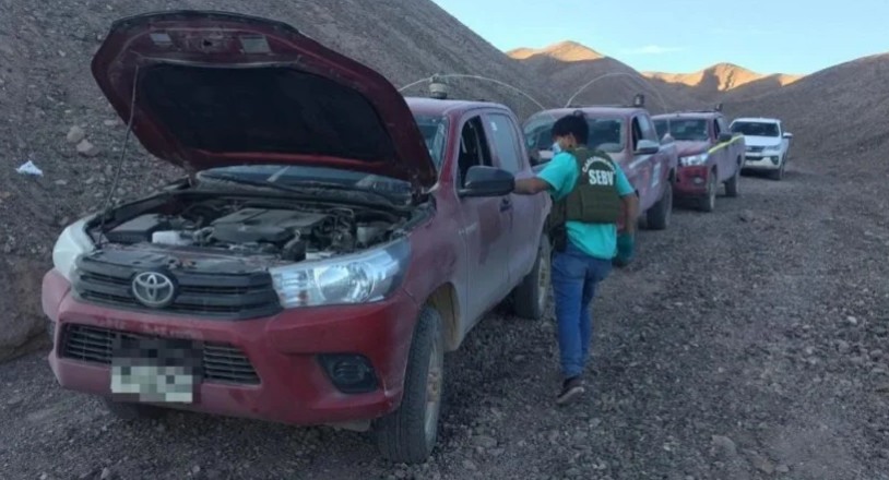  Desarticulan en Calama red que robaba vehículos para venderlos en Bolivia