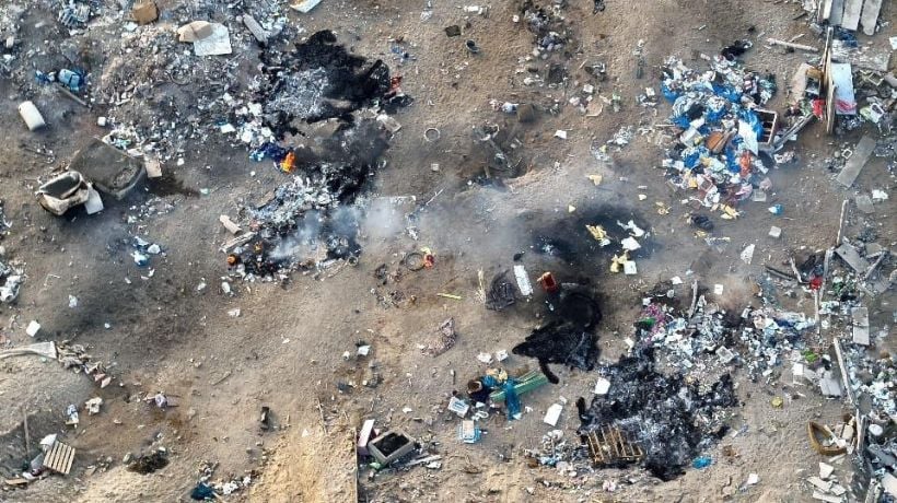  Municipio despliega operativo para frenar focos de incendio en el norte de Antofagasta