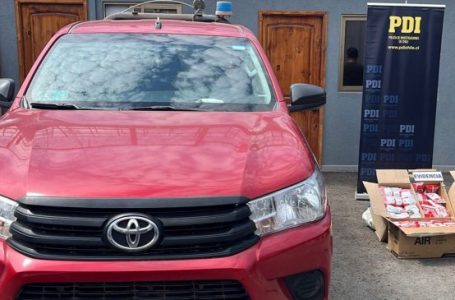 PDI busca a autores de violento asalto en Calama: atropellaron a repartidor y abandonaron camioneta robada