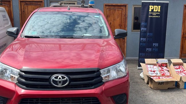  PDI busca a autores de violento asalto en Calama: atropellaron a repartidor y abandonaron camioneta robada