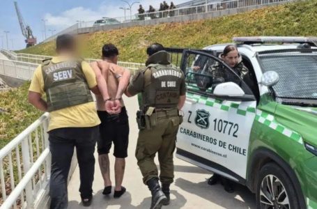 Caso homicidio 2023: prófugo es arrestado en Antofagasta tras lanzarse al mar para escapar