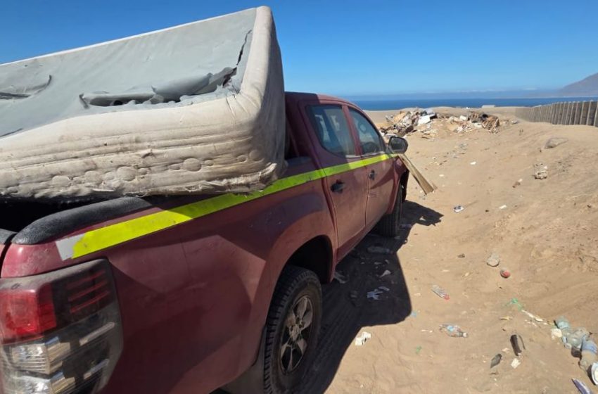  PATRULLA MUNICIPAL RECUPERA CAMIONETA ROBADA PESE A ESTAR SIN PATENTES