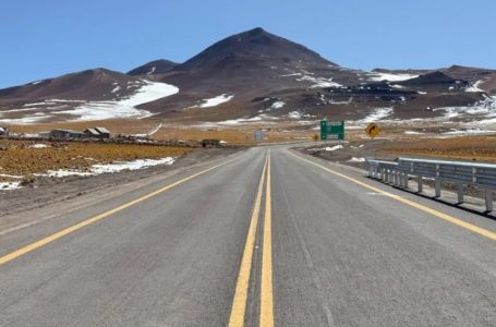 Renuevan dos tramos clave de la ruta internacional en Antofagasta que une a Chile con Argentina