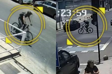 Así fue el atropello de un ciclista que dejó gravemente herida a una mujer en Antofagasta y escapó del lugar