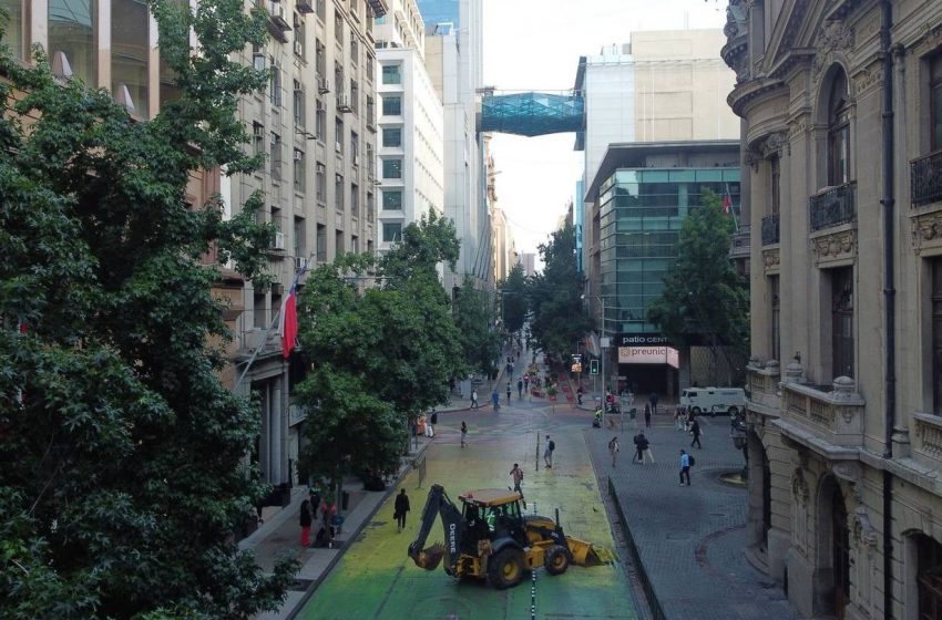  Regreso de buses a calle Bandera: Comienzan obras que reducirán a la mitad tiempos de viaje entre zona norte y sur