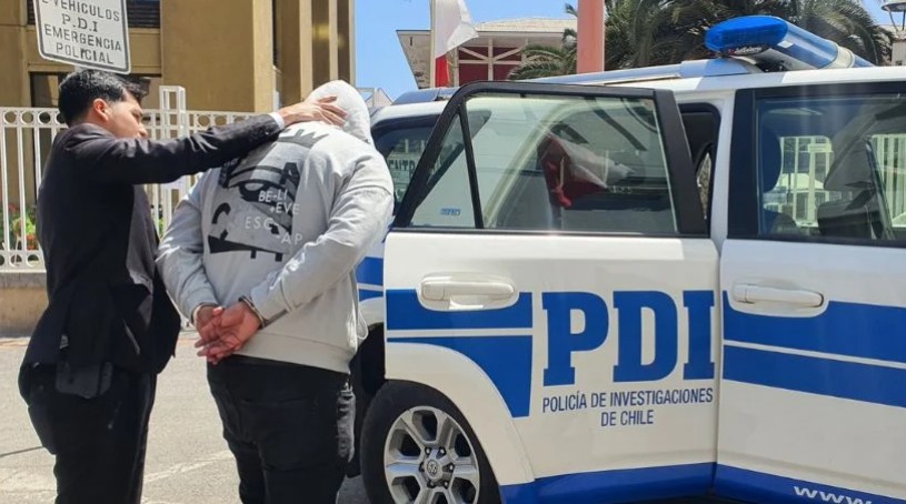  Detienen a sujeto en Antofagasta por vender en redes sociales objetos robados desde un vehículo
