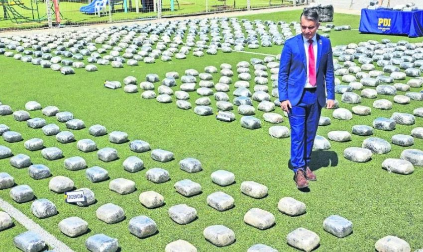  Más de 17 toneladas de droga incautadas en Antofagasta este 2026