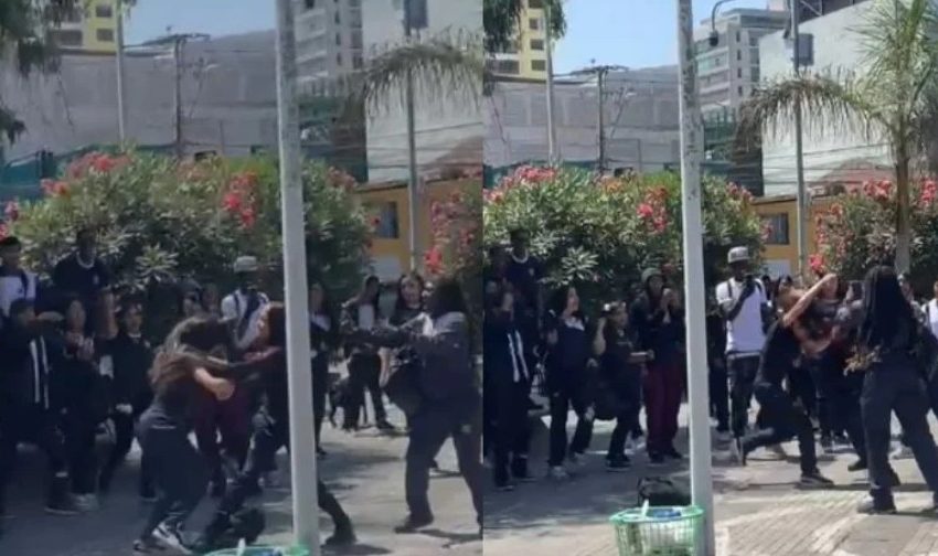  Antofagasta: Riña escolar en Parque Brasil enciende alerta por violencia estudiantil