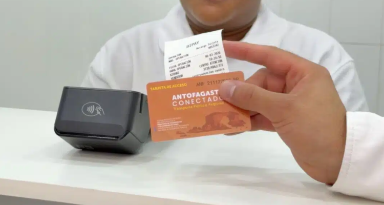  Antofagasta inicia el pago electrónico en el transporte público desde abril