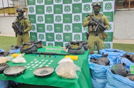 Antofagasta refuerza ofensiva antidrogas: incautaciones superan las 21 toneladas en 2026