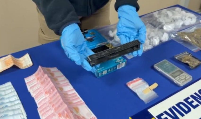  Amenazas, droga y municiones: detienen a joven tras violenta riña en Antofagasta