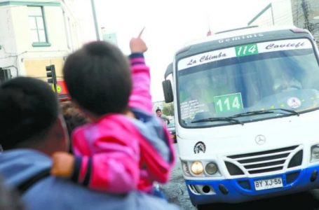 Transporte público de Antofagasta operará con menos buses por movilización del gremio