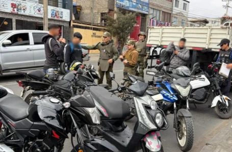 Retiran 15 motocicletas en operativo de fiscalización realizado en Antofagasta