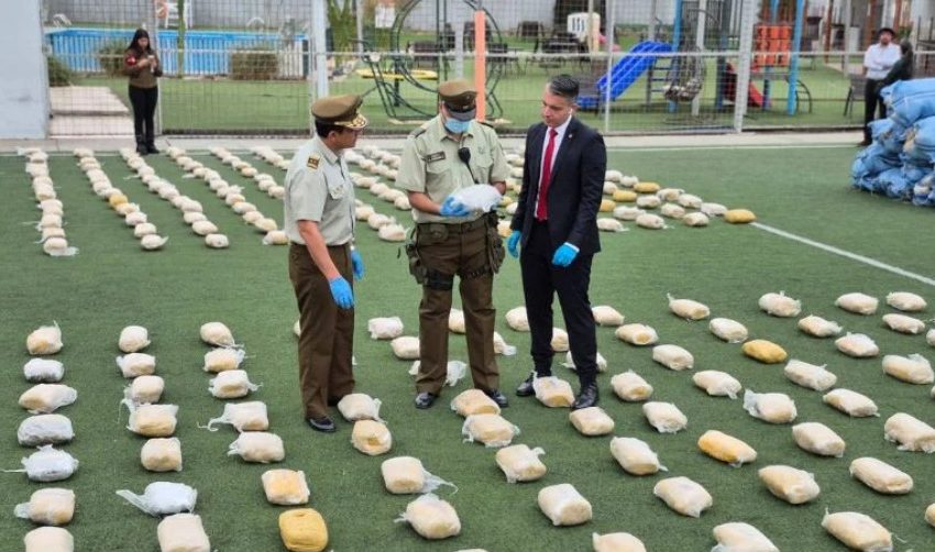  Antofagasta supera las 100 toneladas de droga incautadas en histórico golpe al narcotráfico