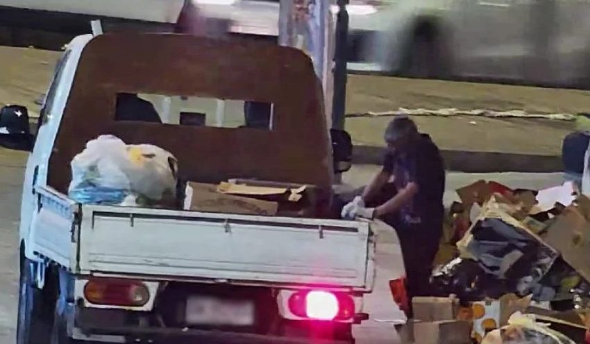  Cámaras captan a conductor botando basura dos veces en Antofagasta: arriesga sanciones por reincidencia