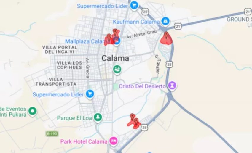  Más de 600 viviendas siguen sin electricidad en Calama tras fuerte sismo de 6,9