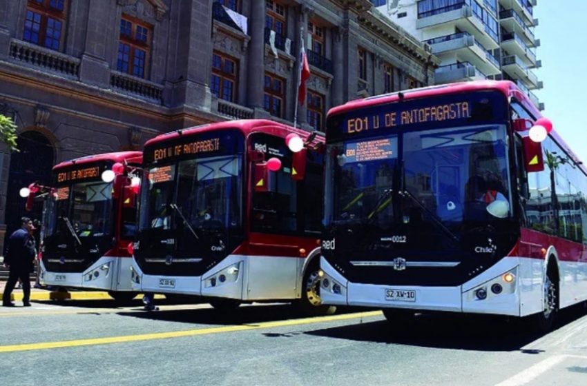  Alerta en el transporte de Antofagasta: Flota eléctrica RED al borde de la paralización por quiebra financiera