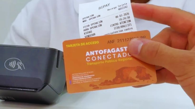  Transporte público dejará el efectivo en julio: más de 350 puntos permiten recargar la Tarjeta Antofagasta Conectado