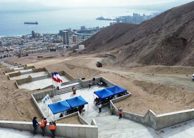  Antofagasta fortalece red contra aluviones con nueva obra en quebrada Caliche