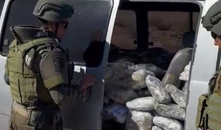  Carabineros decomisa más de 2,3 toneladas de marihuana en Antofagasta