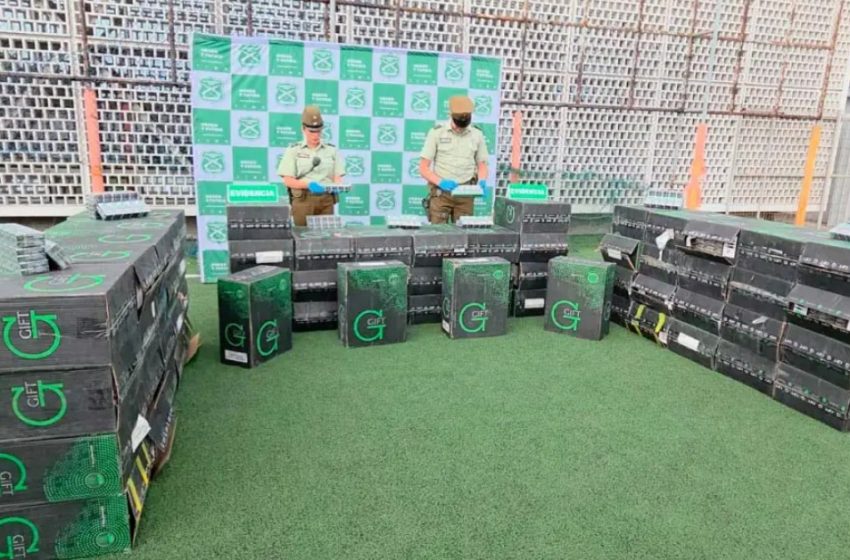  Fiscalía y Carabineros golpean al crimen organizado en Antofagasta con decomisos de droga y cigarrillos