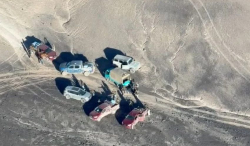  Carabineros frustra traslado de 1,6 toneladas de droga en operativo terrestre y aéreo en Antofagasta