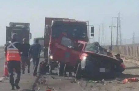 Muere conductor de camioneta de Vialidad tras grave choque con camión en Mejillones