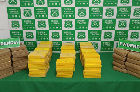 Carabineros incauta más de 230 kilos de droga en vehículo abandonado cerca de Taltal