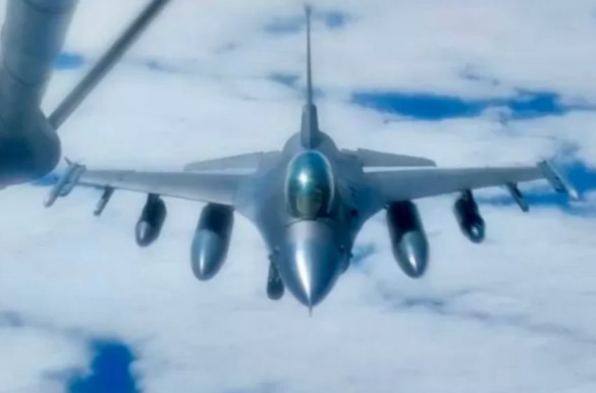  Avión de la FACh reabasteció en vuelo a un F-16 de Estados Unidos rumbo a Salitre 2026