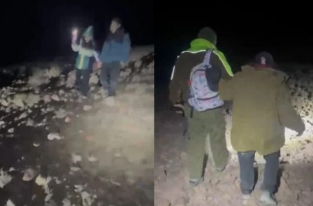 Dos excursionistas fueron rescatadas tras extraviarse en sector Cascada Escondida de San Pedro de Atacama