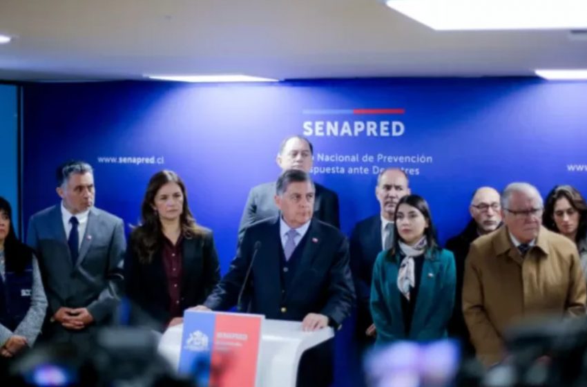  Sistema frontal deja tres muertos en Chile: Gobierno llama a reforzar el autocuidado