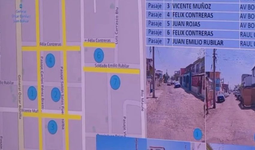 Antofagasta avanza en plan de pavimentación: nueve pasajes serán renovados con inversión superior a $517 millones