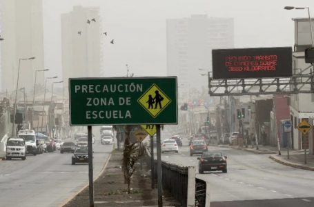 Antofagasta tendrá una jornada sin lluvias, pero seguirá con fuertes vientos y nevazones
