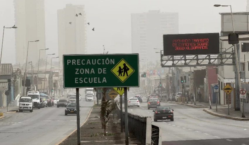  Antofagasta tendrá una jornada sin lluvias, pero seguirá con fuertes vientos y nevazones