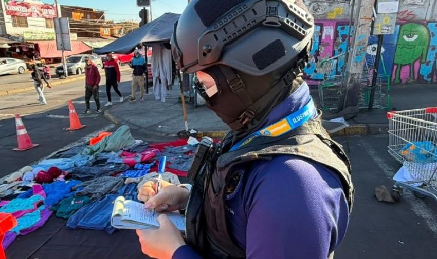  Operativo en Feria Pantaleón Cortés dejó nueve infracciones y cuatro toneladas de objetos retirados