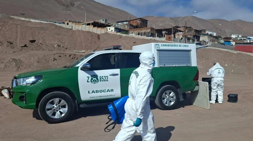  Investigan hallazgo de joven muerto con herida de bala dentro de vehículo en Antofagasta