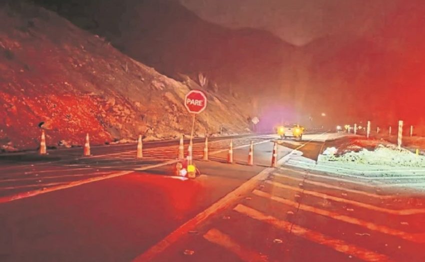  Reabren la Cuesta Paposo tras derrumbe que interrumpió la conexión entre Antofagasta y Taltal