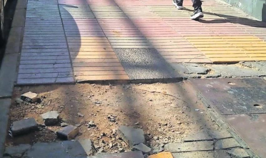  Caídas por veredas en mal estado reabren debate sobre seguridad peatonal en Antofagasta