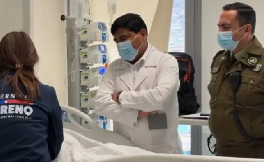  Carabinero baleado en Antofagasta está fuera de riesgo vital y podría ser trasladado a Santiago