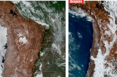 Inusual nevazón cubrió sectores del norte y dejó cumbres blancas cerca de la costa de Antofagasta