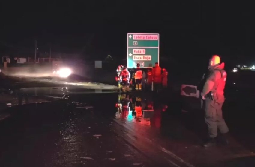  Activación de quebradas obliga a evacuar sector de Antofagasta