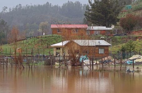 Senapred actualiza balance: 126 viviendas con daños por el sistema frontal