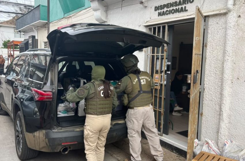  Más de 500 carabineros participan en megaoperativo antidrogas desde Antofagasta hasta Aysén
