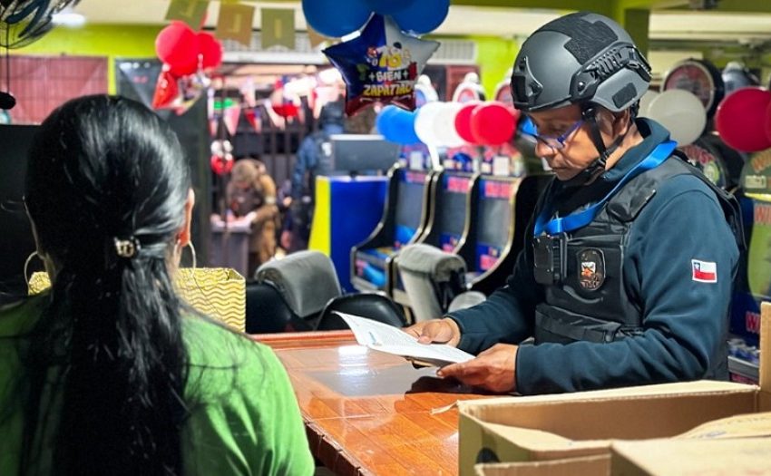  Clausuran nuevamente dos minicasinos ilegales en Antofagasta e incautan 17 tragamonedas