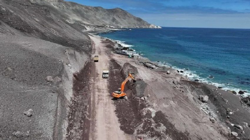  Ruta 1 reabrirá parcialmente al norte de Tocopilla tras daños provocados por las lluvias