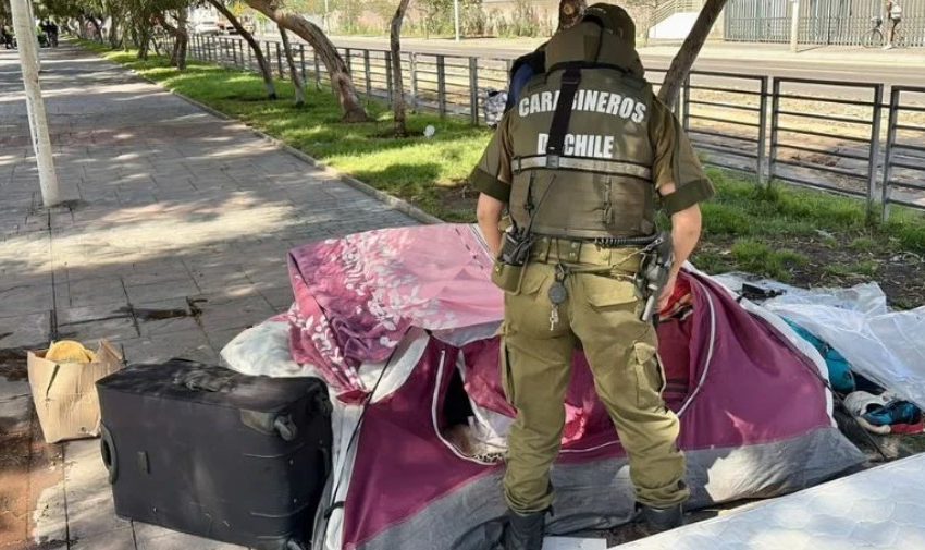  Operativo en avenida Balmaceda termina con 11 rucos retirados y dos detenidos en Antofagasta